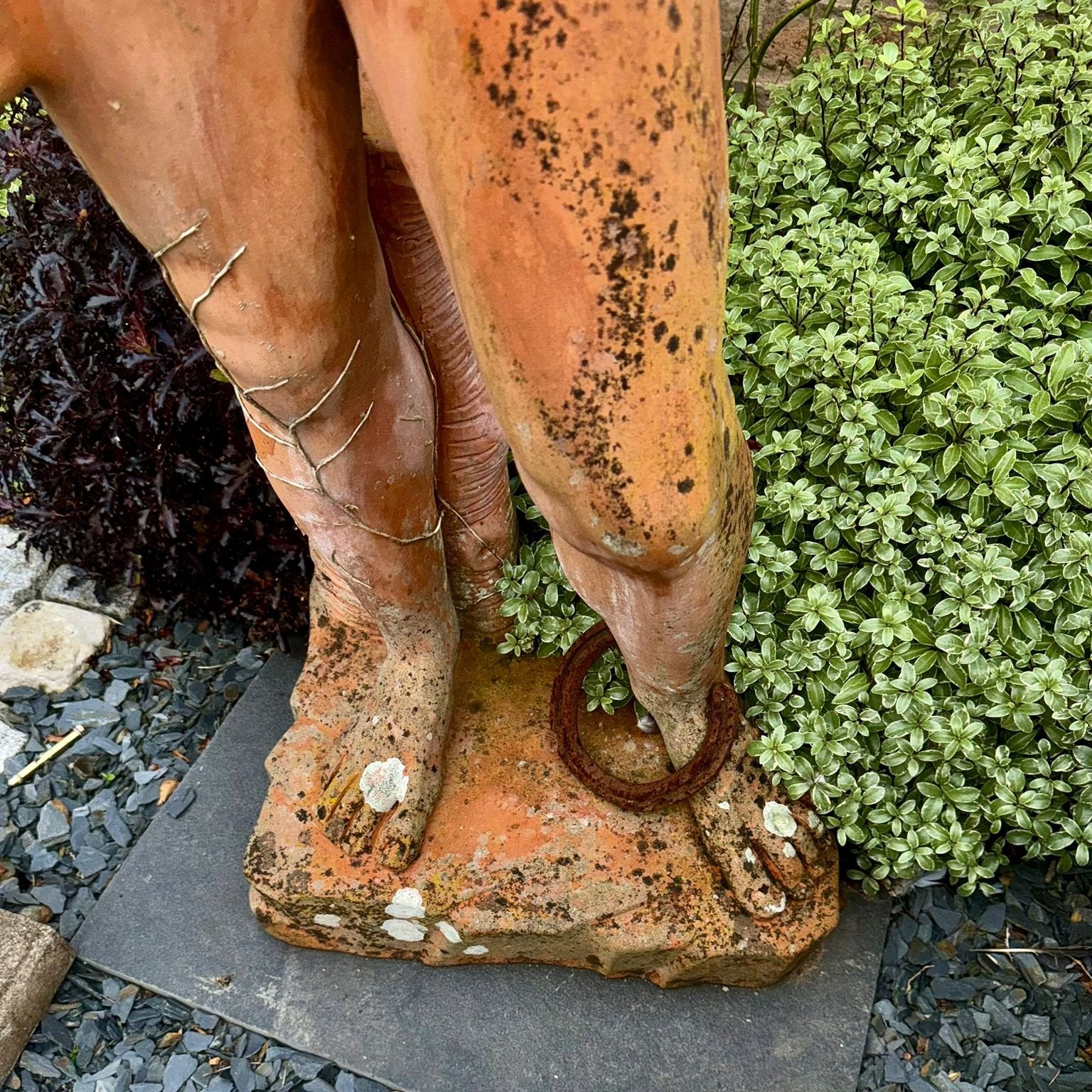 Victorian David in Terracotta with Lovely Patina