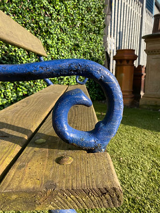Cast Iron Twig and Branch Bench