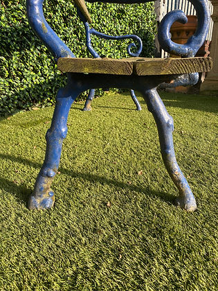 Cast Iron Twig and Branch Bench